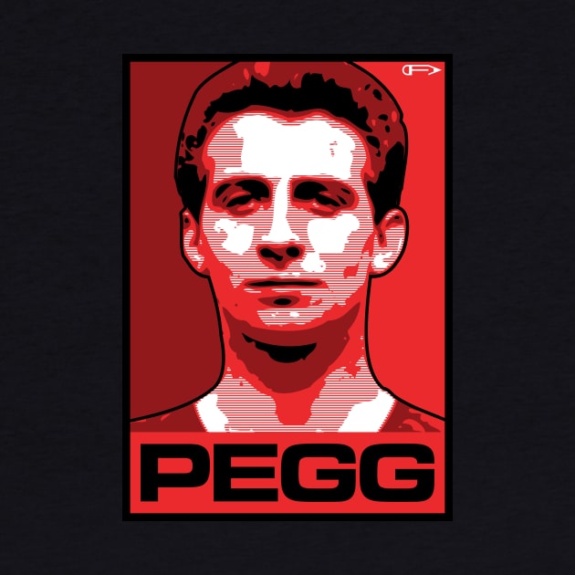 Pegg - MUFC by David Foy Art